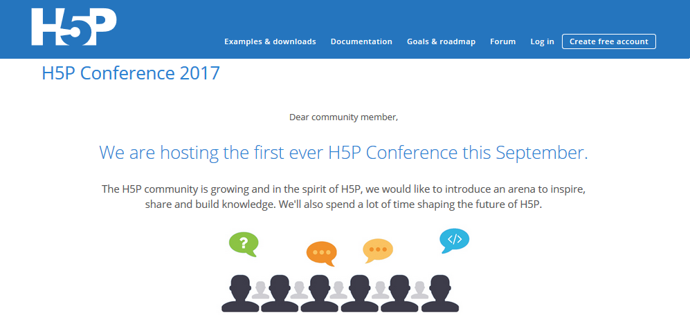 LAL Team Attending the 1st H5P Conference in Tromsø – Norway – Conference Schedule